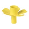 Kaarsenhouder voor fles bloem - diverse kleuren - ø7x5 cm