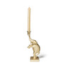 Kandelaar olifant - staand - 28.5 cm 
