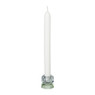 Kandelaar kristal 2-laags - blauw/groen - 4x4x4 cm 