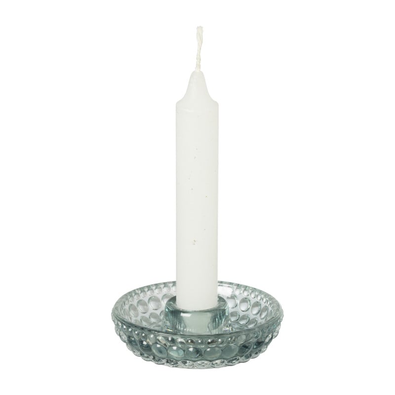 Dinerkaars schaaltje - blauw - 9.2x9.2x2.5 cm