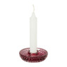 Dinerkaars schaaltje - rood - 9.2x9.2x2.5 cm