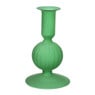 Kandelaar 1bol - groen - ø8.5x15 cm