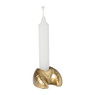 Kandelaar croissant Monique - goud - 4x6.5x6.5 cm