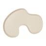 Decoratieplateau organisch - geel - 1.5x28x20 cm