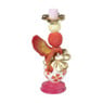 Kandelaar vogel - multikleur - 30x15x12 cm - Happy at home by Sanny