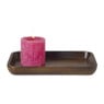 Plateau hout groot - bruin - 3.4x36x26.1 cm