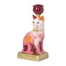 Kandelaar kat links - multikleur - 23.5x12x8.5 cm