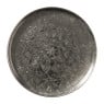 Plateau reliëf Colinda - zilver - ø30 cm