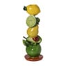 Kandelaar fruit - multikleur - ø10x28 cm