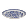 Plateau blauw-wit - 36 cm
