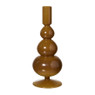 Kandelaar bollen - geel - ø8x18.5 cm