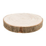 Decoratie plateau hout - 19 cm