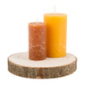 Decoratie plateau hout - 19 cm