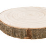 Decoratie plateau hout - 19 cm