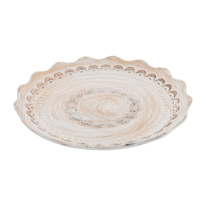 Decoratiebord hout - 29 cm