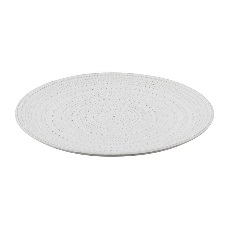 Decoratiebord stip reliëf - 50 cm