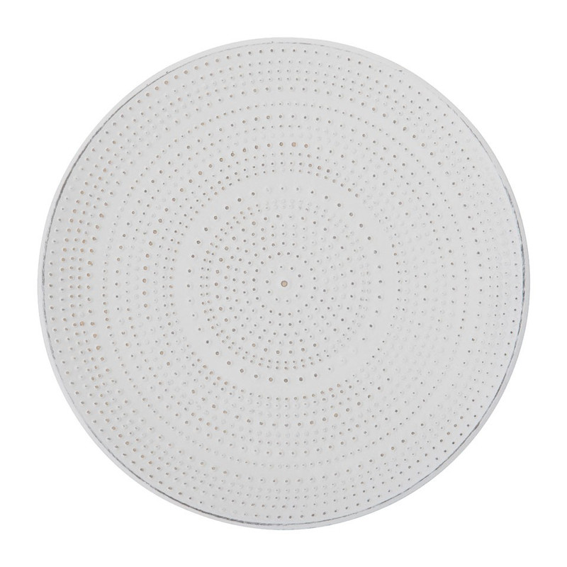 Decoratiebord stip reliëf - 34 cm