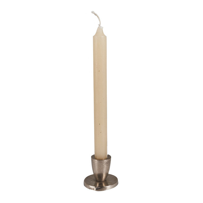 Dinerkaarshouder laag - zilver - 6x6x5 cm