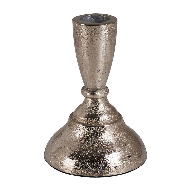 Dinerkaarshouder laag - zilver - 6x6x5 cm