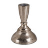 Dinerkaarshouder laag - zilver - 6x6x5 cm