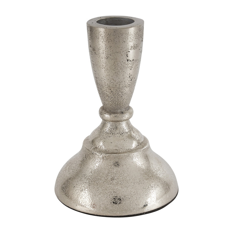 Dinerkaarshouder hoog - zilver - 8x8x11 cm
