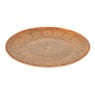 Decoratieplateau oker - ø40x4.5 cm
