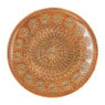 Decoratieplateau oker - ø40x4.5 cm