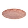 Decoratieplateau bordeau - ø40x4.5 cm