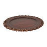 Decoratieplateau washed hout - ø30 cm