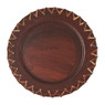 Decoratieplateau washed hout - ø30 cm