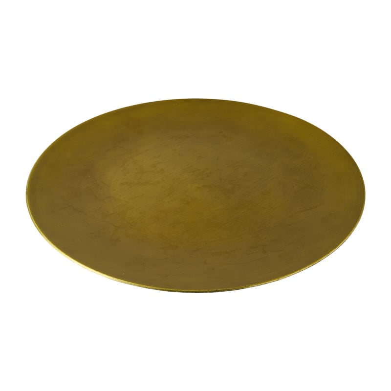 Decoratieplateau gelakt - diverse kleuren - ⌀33 cm 