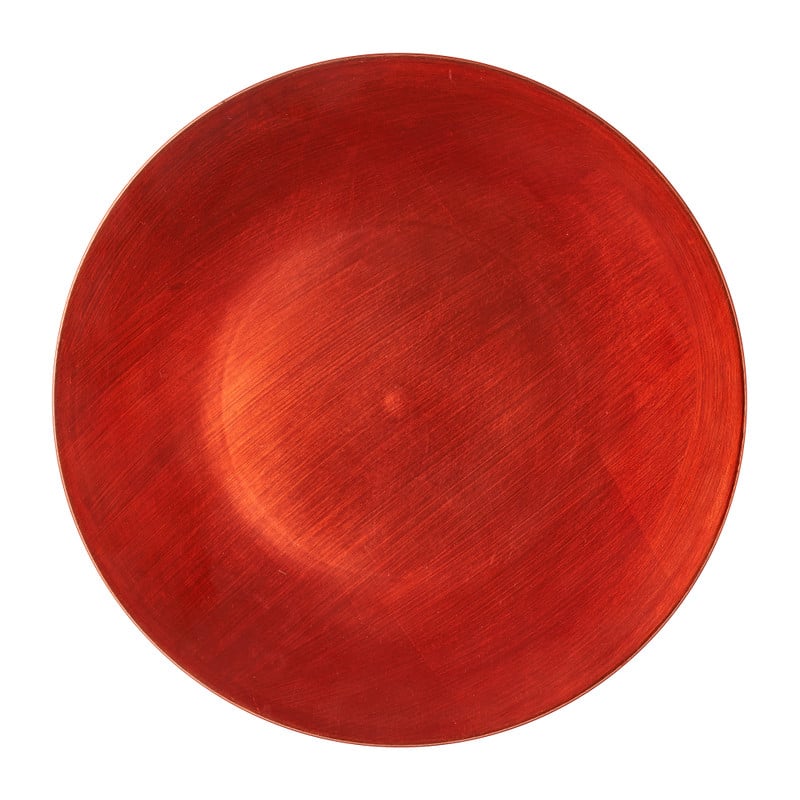 Decoratieplateau gelakt - diverse kleuren - ⌀33 cm 
