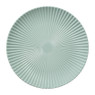 Decoratieplateau ribbel - blauw - ⌀40 cm
