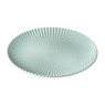Decoratieplateau ribbel - blauw - ⌀40 cm