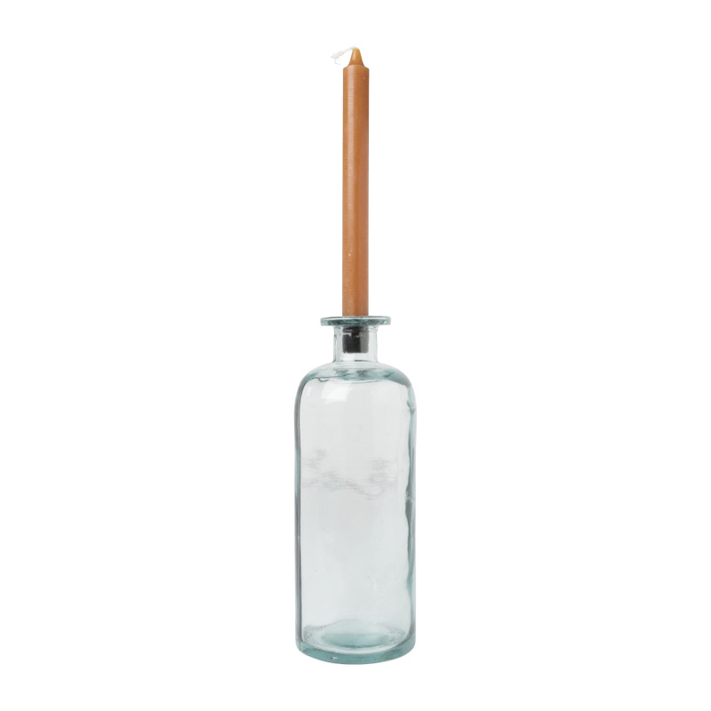 Kaarsenhouder voor fles - zwart - ø5x2.6 cm