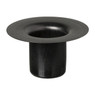 Kaarsenhouder voor fles - zwart - ø5x2.6 cm