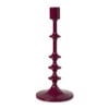 Kandelaar groot - bordeaux rood - ø10x23 cm