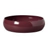 Plateau metaal - rood - 22.5x22.5x5.5 cm