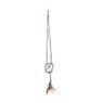 Theelicht hangend met veren