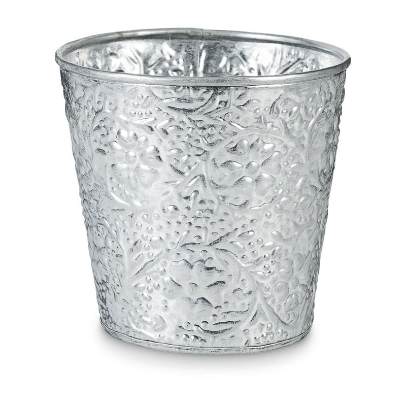 Theelichthouder aluminium - 10x10 cm