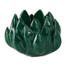 Lotus theelichthouder - blauw/groen - Ø8.2 cm