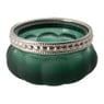 Theelichthouder Maroc - blauw/groen - 3.5x6 cm 