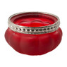 Theelichthouder Maroc - rood - 3.5x6 cm 
