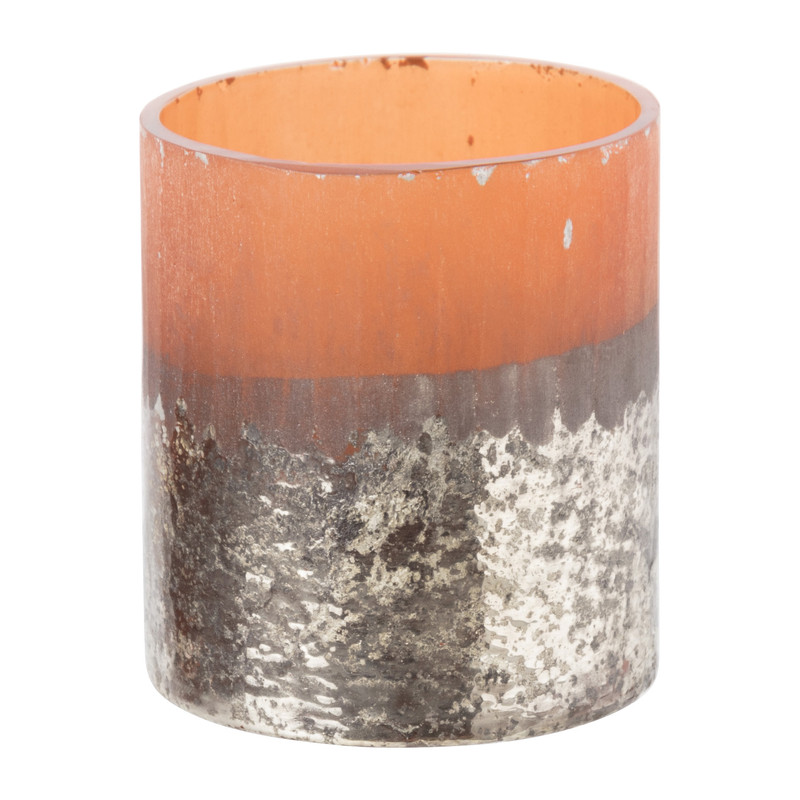 Theelichthouder metallic - diverse kleuren - ⌀7x8 cm