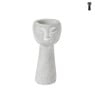 Waxinelichthouder gezicht - diverse varianten - ⌀6,5x14,8 cm