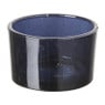 Waxinelichthouder laag - donkerblauw - ⌀5x3,2 cm