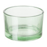 Waxinelichthouder laag - groen - ⌀5x3.2 cm