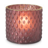 Theelichthouder - rood - 7 cm