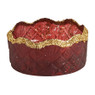Theelichthouder - rood - 2 cm