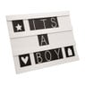 Bord met letters DIY